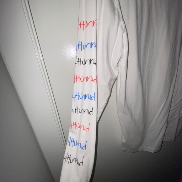 4 HUNNID mens long sleeve - Picture 3 of 4